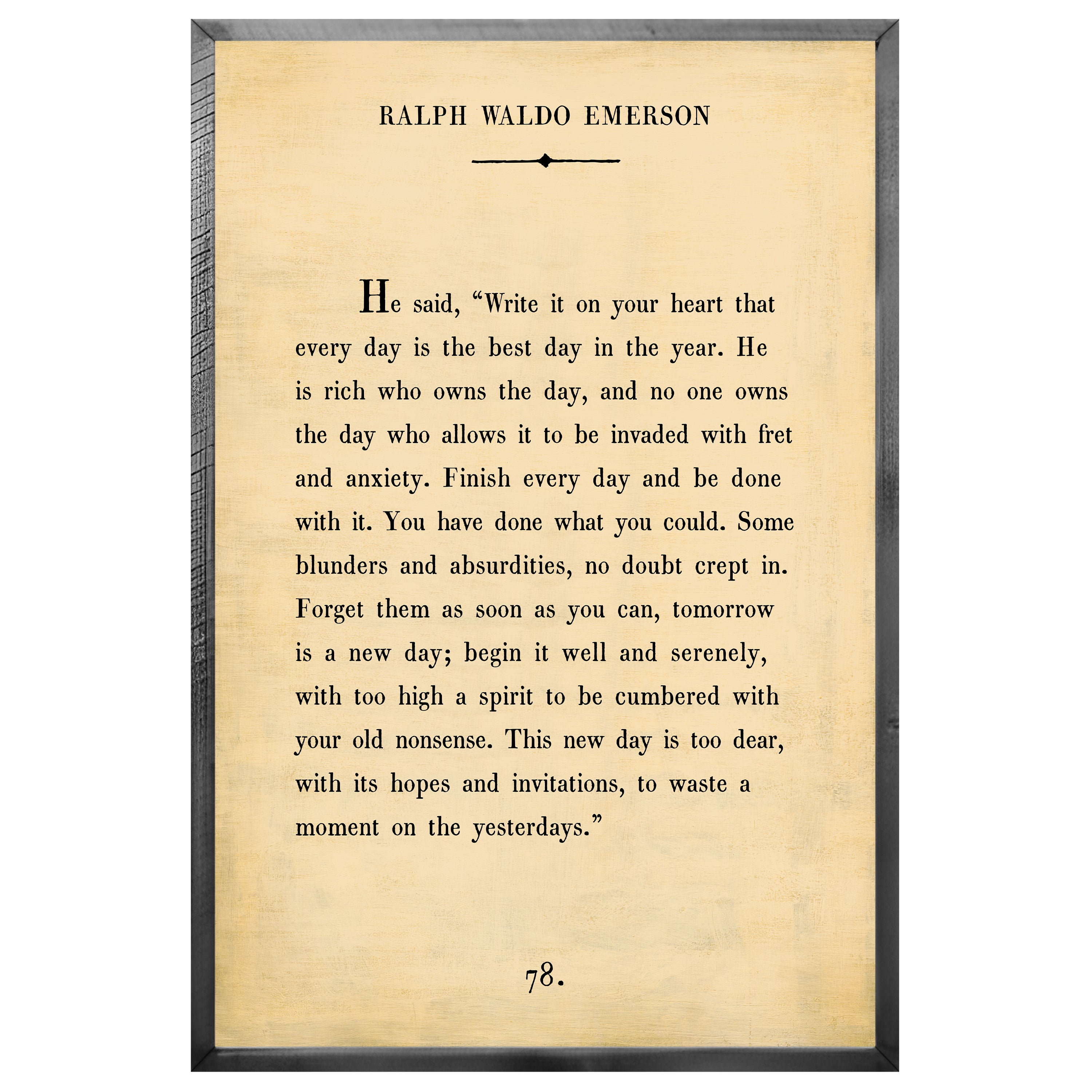 Ralph Waldo Emerson - Book Collection
