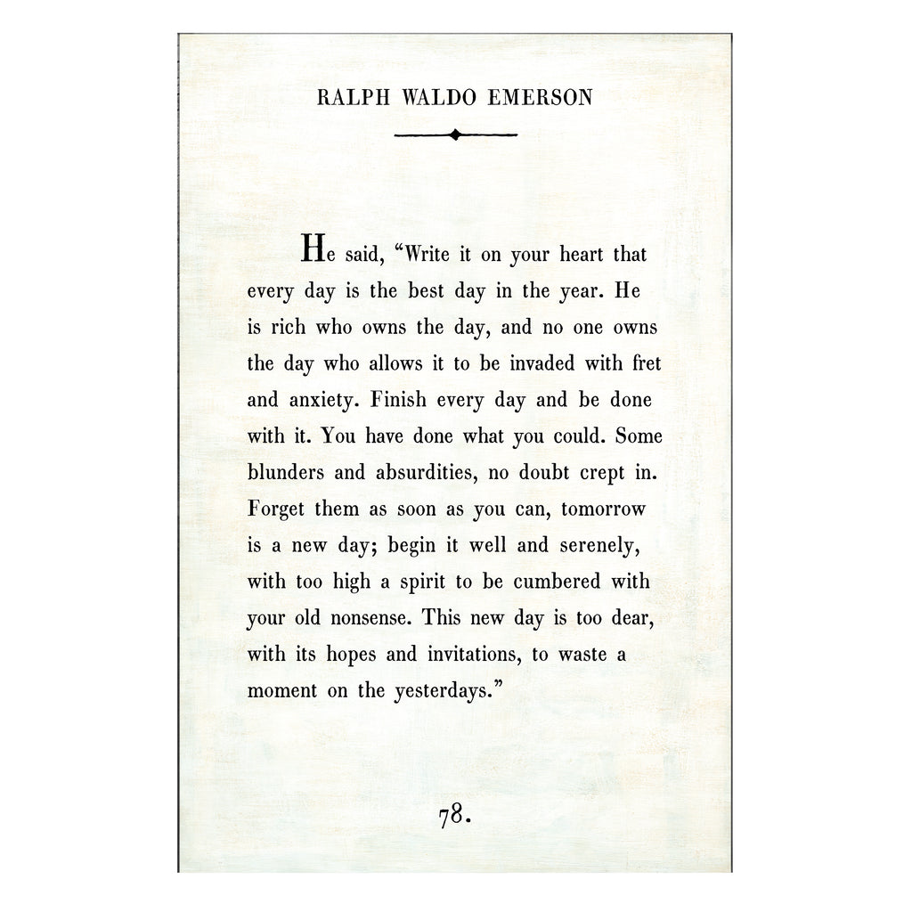 Ralph Waldo Emerson - Book Collection