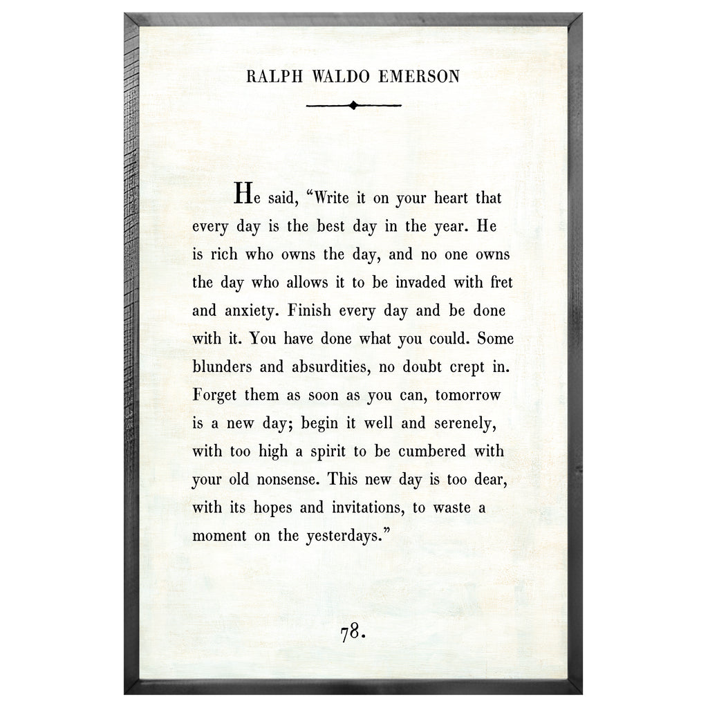 Ralph Waldo Emerson - Book Collection