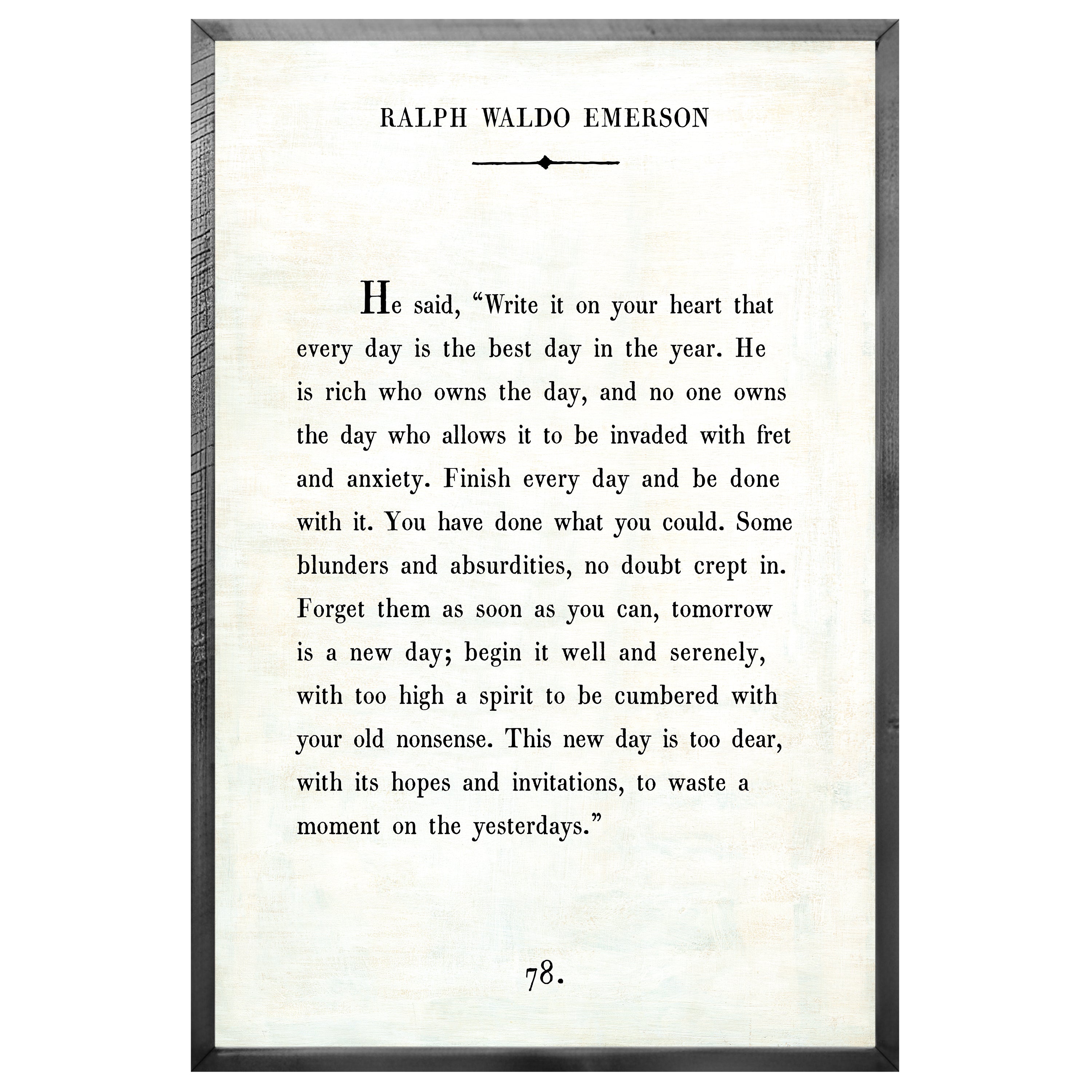 Ralph Waldo Emerson - Book Collection