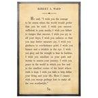 Robert A. Ward - Book Collection (Grey Wood) - Art Print