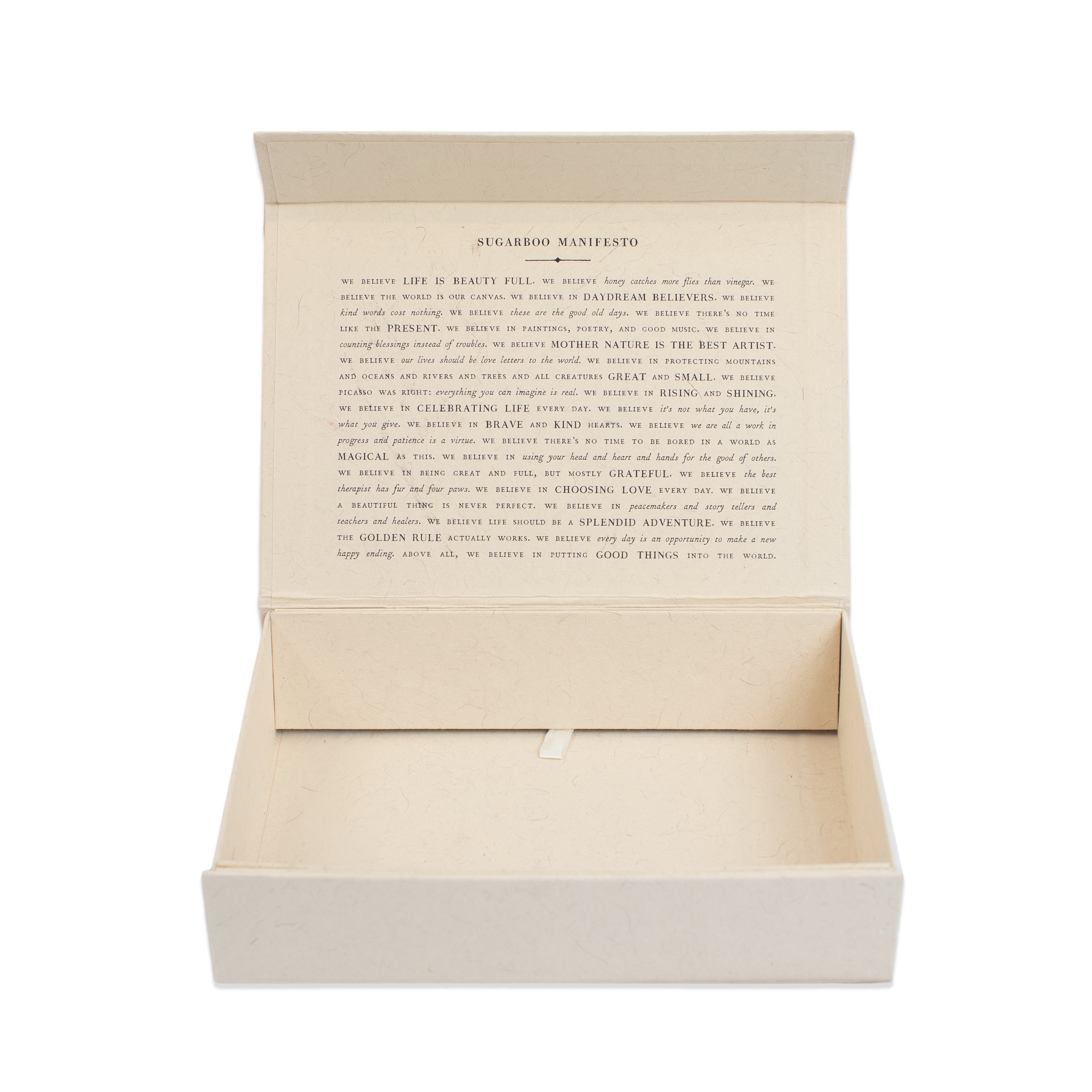 Small Sugarboo Folding Box