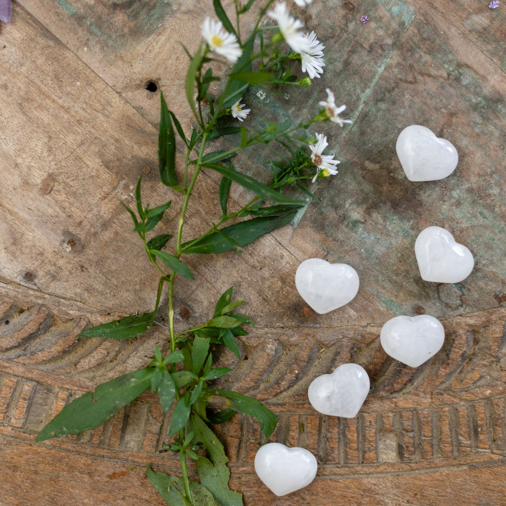Opalite Mini Heart Shaped Stone