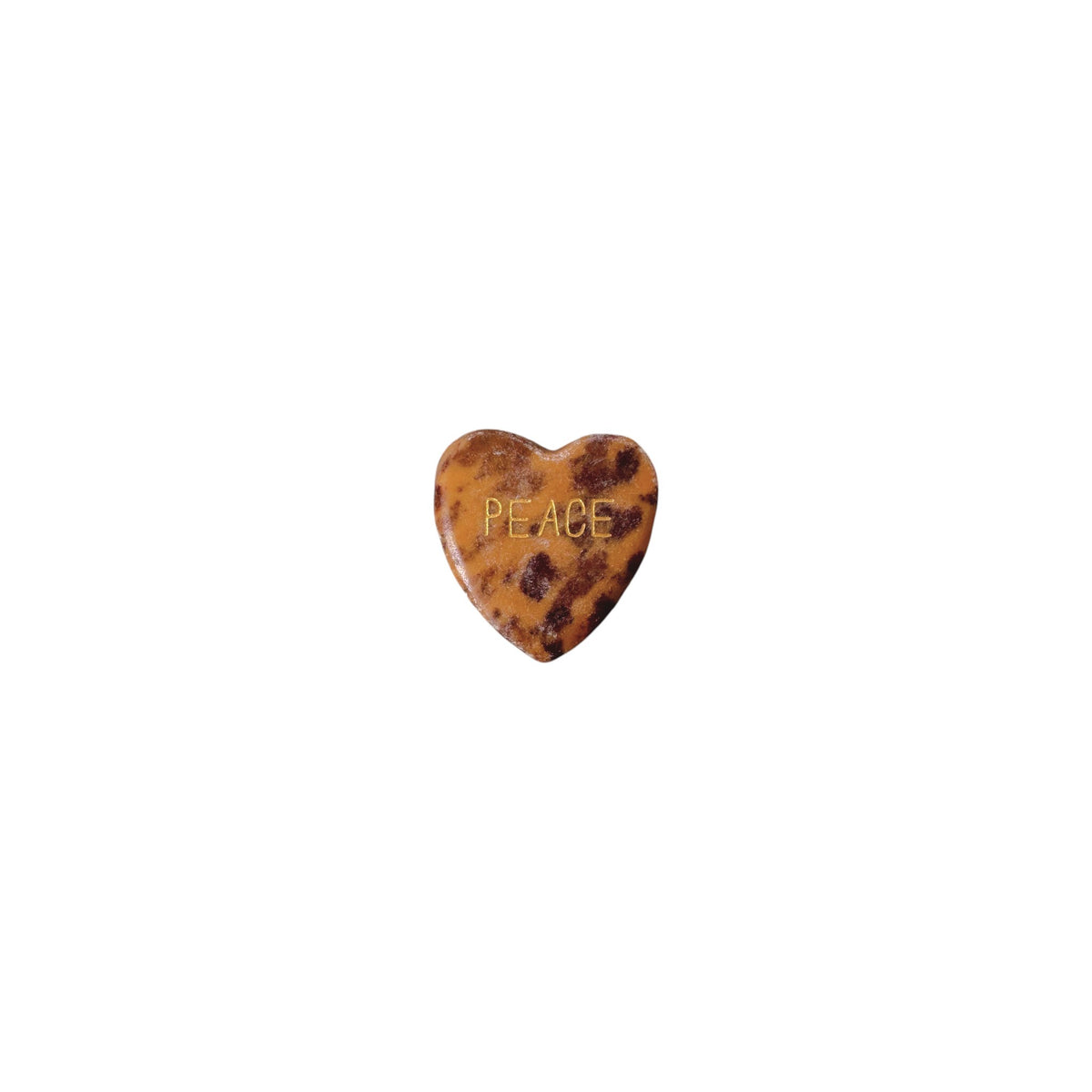 Peace Pocket Riverstone Heart - Assorted Color