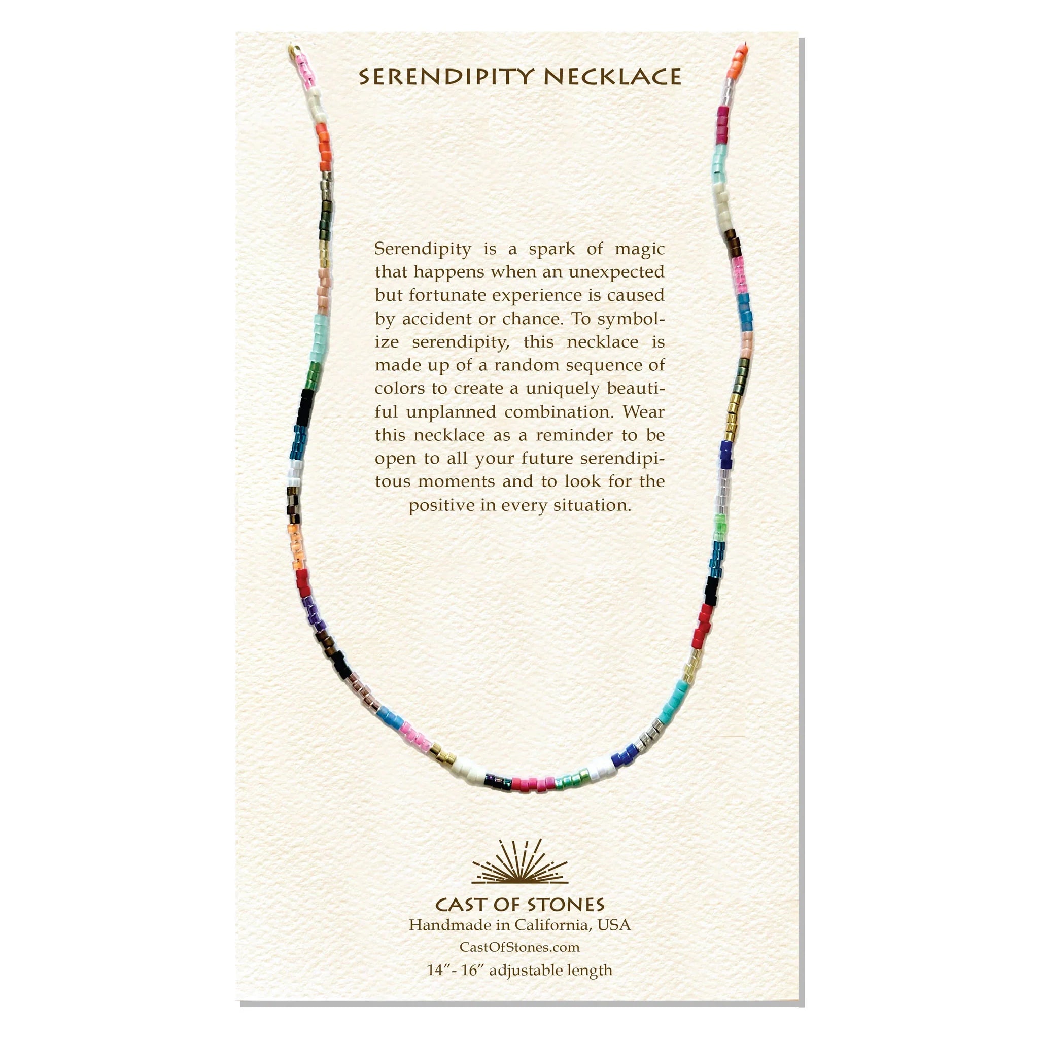 Serendipity Necklace - Bright Colors