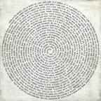 Unsolicited Advice Spiral Collection Art Print - Black Font