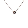 ***Rainbow Moonstone Cut Pendant Necklace on Sterling Silver Chain
