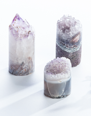 Amethyst Crystal Cupcake