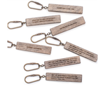 Wood Key Chains