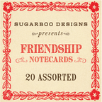 Friendship Notecards - Assorted Set of 20