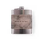 Leather Metal Flask