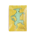 Dancing Dog Large Rectangular Decoupage Plate - 5.75" x 8.5"
