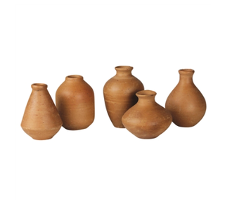 Tiny Terra Cotta Vase, Assorted