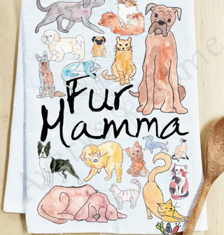 Fur Mamma Dish Towel