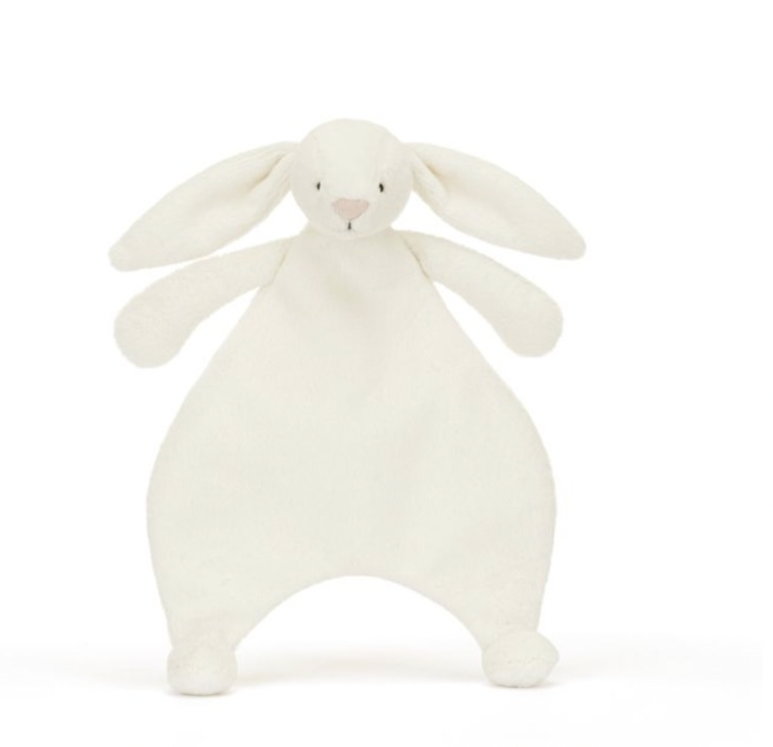 Bashful Cream Bunny Comforter