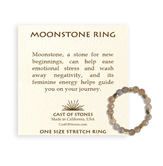Moonstone Gemstone Ring