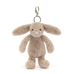 Bashful Beige Bunny Bag Charm