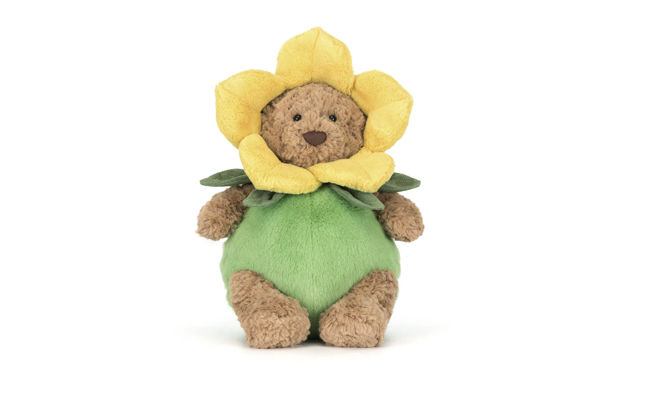 Bartholomew Bear Daffodil Outfit