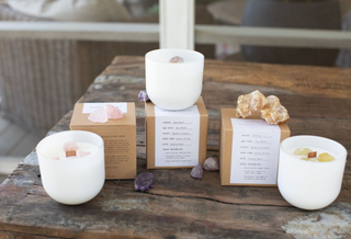 Citrine Crystal Candle 11oz