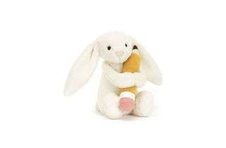 Bashful Bunny with Pencil