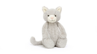 Bashful Grey Kitten Original (Medium)
