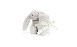 Bashful Grey Bunny Soother