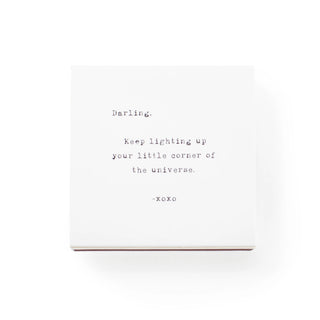Shine Matches - Keep Lighting 3.5"x3.5"