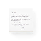Shine Matches - Never Stop Shining 3.5"x3.5"