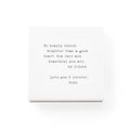 Shine Matches - No Beauty Shines Brighter 3.5"x3.5"
