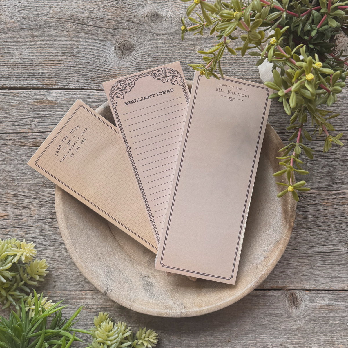 Brilliant Ideas Skinny Notepad