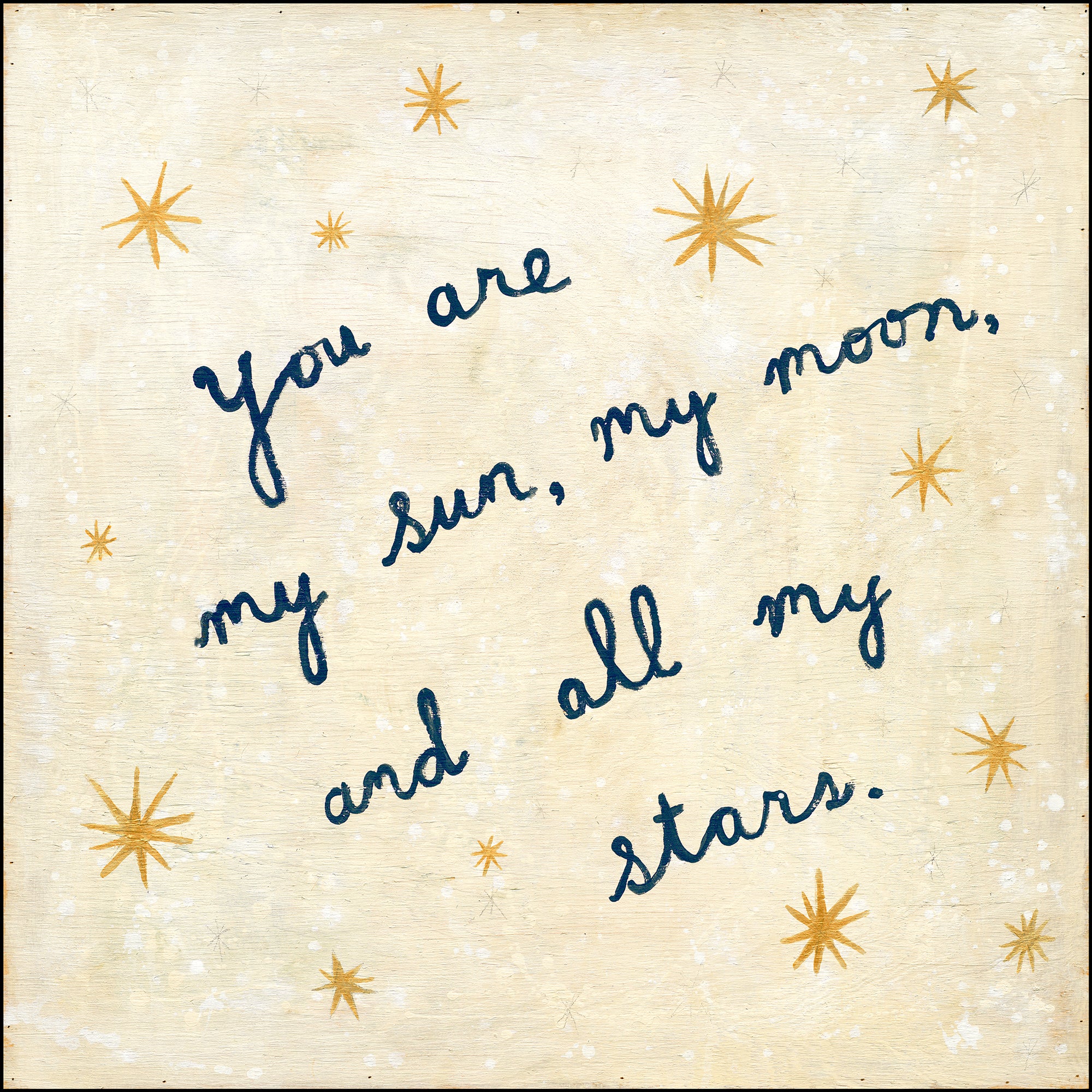 My Sun, My Moon - Art Print