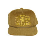 Cool Bands Corduroy Trucker Hat- Olive