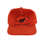 I Lost My A$$ Corduroy Trucker Hat- Rust