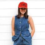 I Lost My A$$ Corduroy Trucker Hat- Rust
