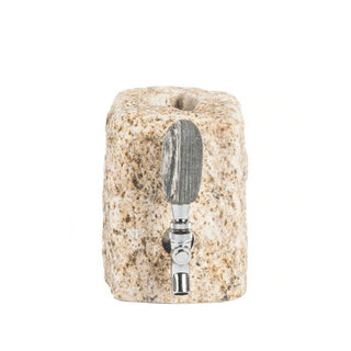 Tan Stainless Cobbled Beveraged Dispenser