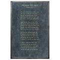 The Road Not Taken - Poetry Collection (Grey Wood) - Art Print