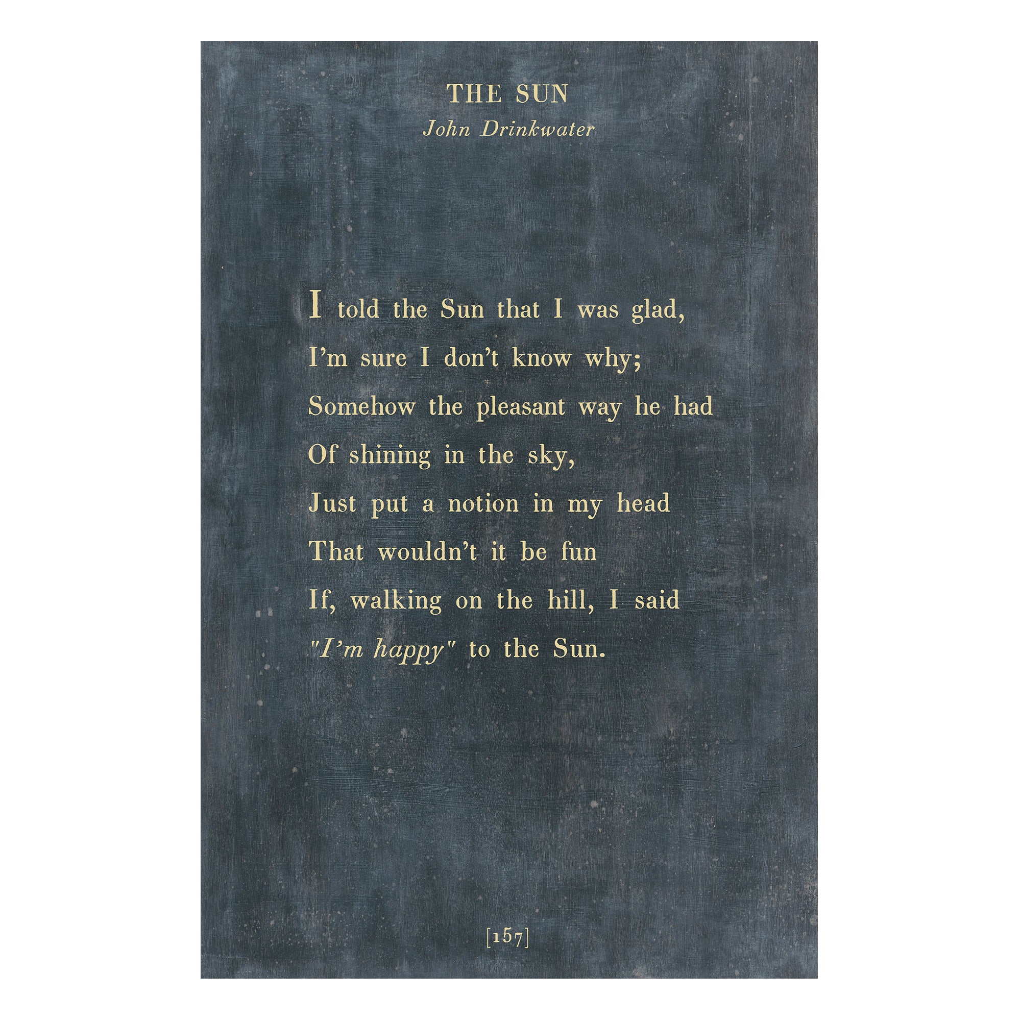 The Sun - Poetry Collection