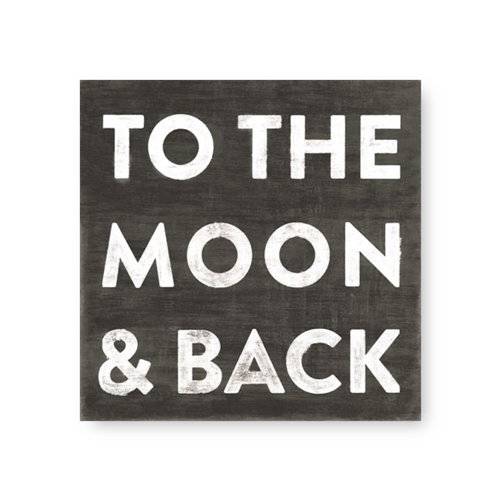 To The Moon & Back Art Tile
