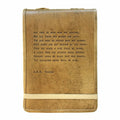 Large J.R.R. Tolkien Leather Journal - 7" x 9.75-Maple