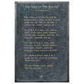 The Tale of Two Wolves - Book Collection (Grey Wood) - Art Print