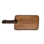 Leather Luggage Tags