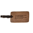 Leather Luggage Tags