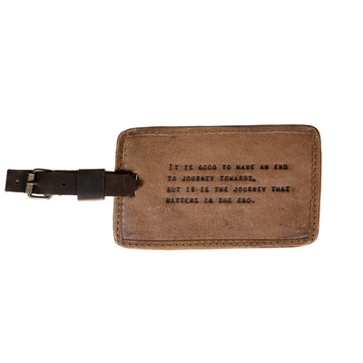 Leather Luggage Tags