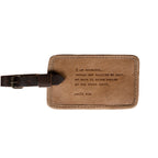 Leather Luggage Tags