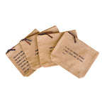 Blush Canvas Zip Bag