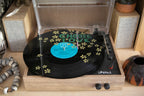 Choose Love Yellow Flowers Vinyl Record