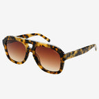 Voyager Acetate Oversized Aviator Sunglasses