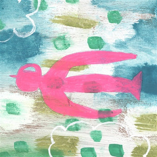 Floating Birds - Art Print
