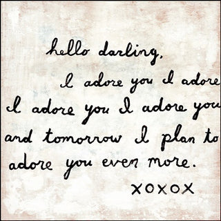 Letter #2 - Art Print