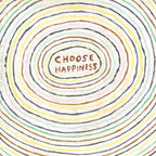 Choose Happiness Art Print